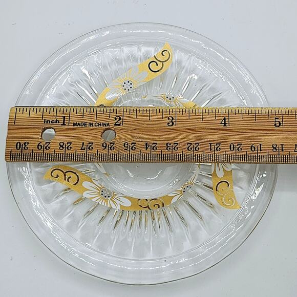 Alpine Cuisine Crystal Glass Turkish Coffee Cup & Saucer Gold Zafer - Picture 5 of 5